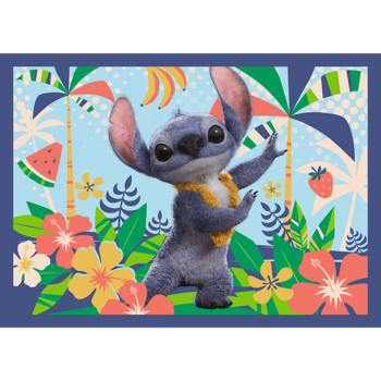 TREFL DISNEY STITCH Комплект пазлов 4в1 Отпуск на Гавайях (34666T)