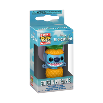 FUNKO POP! atslēgu piekariņš: Disney: Lilo & Stitch - Stitch in pineapple​ (90673F)
