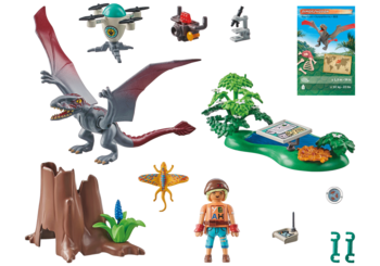 PLAYMOBIL DINO Observatory for Dimorphodon 71525 (71525P)