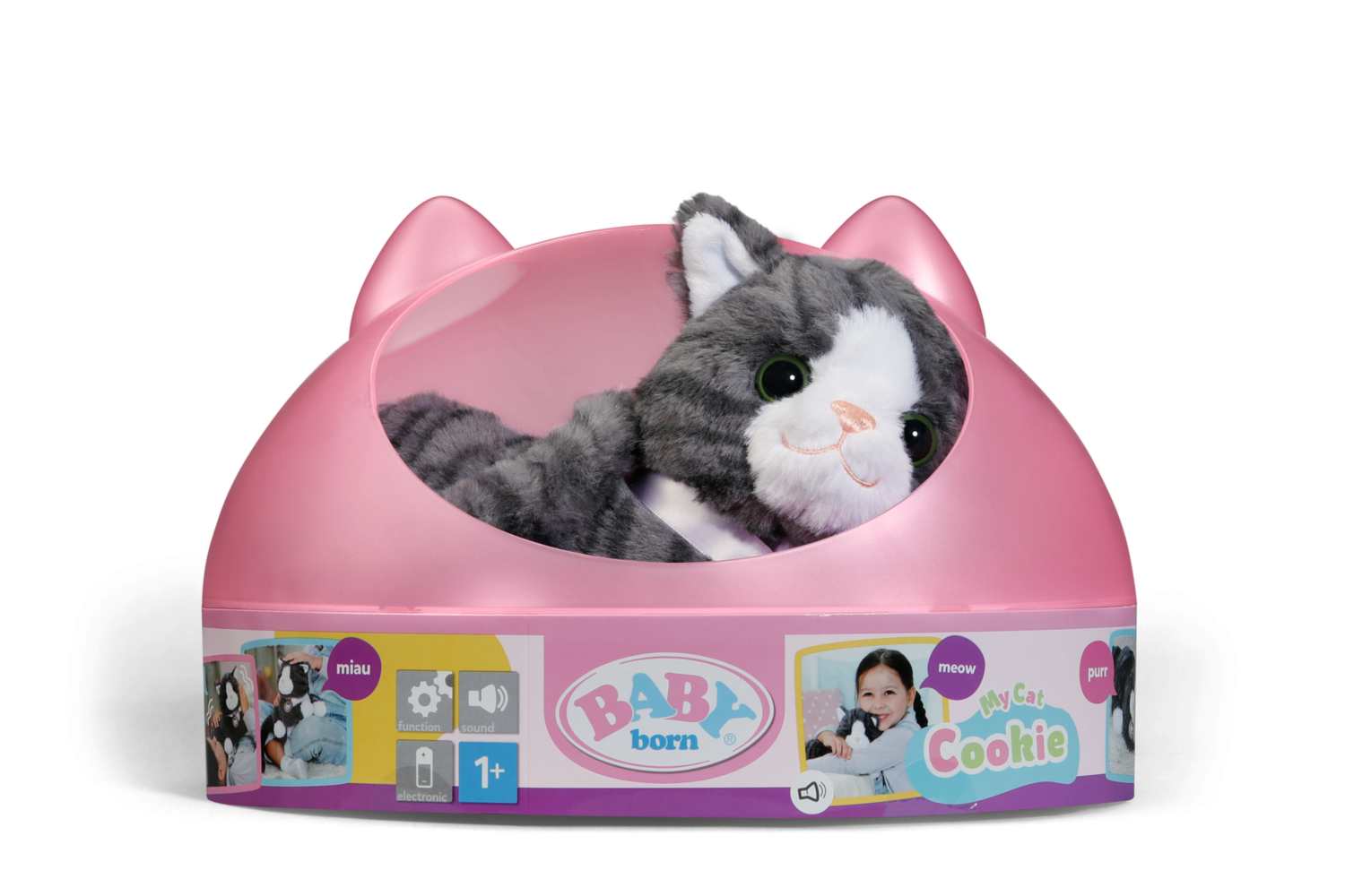 BABY BORN интерактивная кошка Cookie (837580)