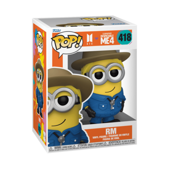 FUNKO POP! Vinyl: Фигурка: BTS x Despicable Me 4 - RM (85967F)
