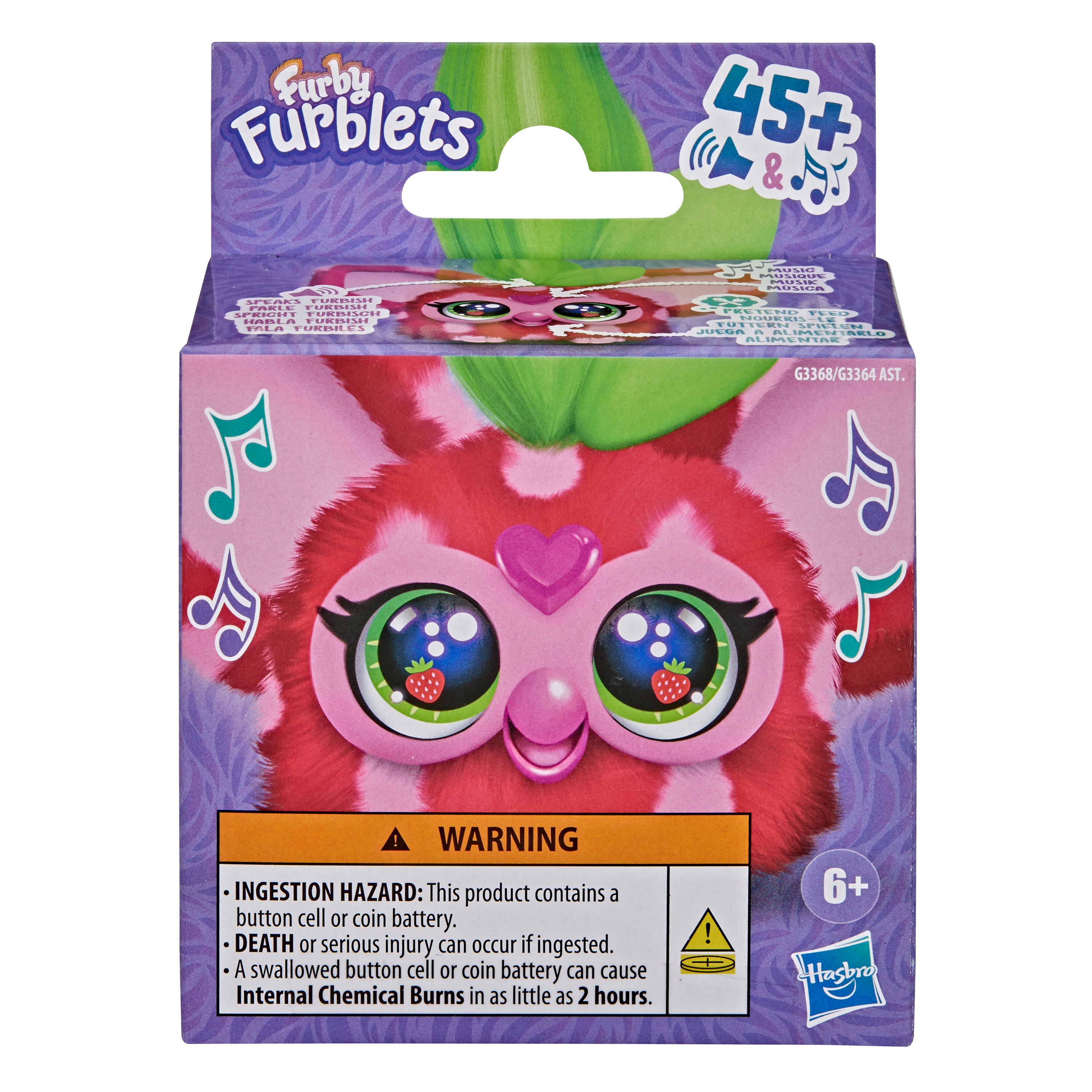 FURBY интерактивная игрушка Foodies (G3364)