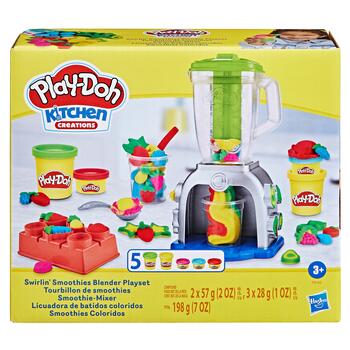PLAY-DOH Игровой набор Swirlin Smoothies blender (F9142)