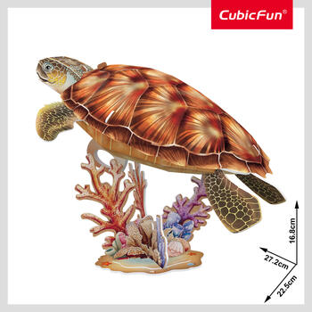 CUBICFUN NATIONAL GEOGRAPHIC 3D пазл «Морская черепаха» (DS1080H)