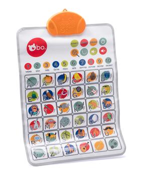 bo. Обучающая игрушка - Коврик-азбука, на латышском языке (8025LV)