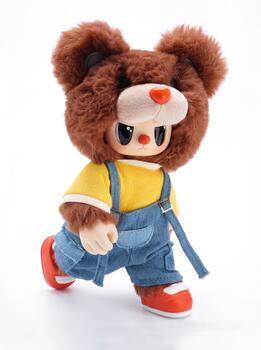 REBEL BEAR Мягкая коллекционная фигурка Street, упаковка-сюрприз, 18 см (CSRB008)