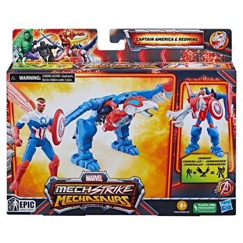 MARVEL Mech Strike 3.0 Игровой набор Mech Suit, 10 см (F6595)
