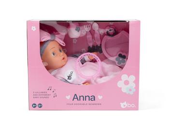 bo. Интерактивная кукла Anna, 42 см (BD1374ML)