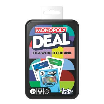 MONOPOLY Kāršu spēle Deal FIFA (angļu val.) (G3239EN)
