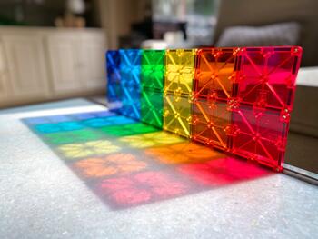 MAGNA-TILES Магнитный конструктор Magna Qubix Цвета, 32 детали (2132MT)