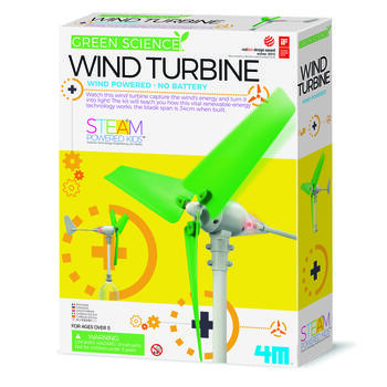 4M Green Science DIY komplekts Vēja turbīna (00-03378)