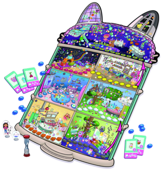 TREFL GABBY´S DOLLHOUSE Galda spēle Spy Guy (02785T)