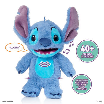 REAL FX STITCH Palm Puppetronic интерактивная игрушка - Stitch (DIS1037)