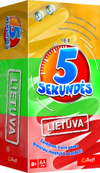 TREFL Galda spēle 5 sekundes Lietuva (02666T)