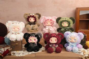 LUCKY EMMA Lovely Emma Plīša atslēgu piekariņš, slēgtā iepakojumā - Bear Alliance Series (82420LE)
