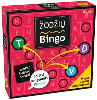 TACTIC game Word Bingo (In Lithuanian lang.) (59252)