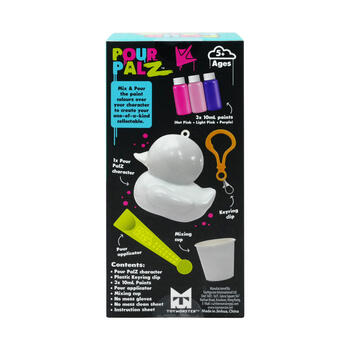Pour Palz DIY Мини-раскрашиваемый утёнок с брелоком (GSG26262)