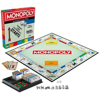 MONOPOLY Galda spēle Classic Refresh (Latviešu val.) (G0009LAT)