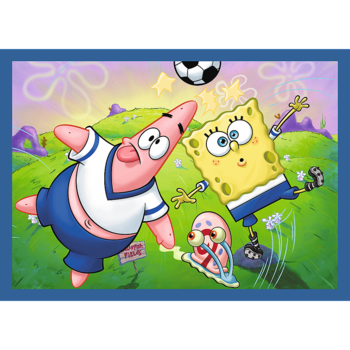 TREFL SPONGEBOB Комплект пазлов 4в1 Губка Боб (34674T)