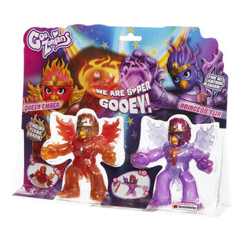 GOOZONIANS Двойная пачка, Queen Ember vs Princsess Flik, W1 (G07407)