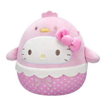 SQUISHMALLOWS HELLO KITTY Mīkstā rotaļlieta, Lieldienu sērija, 20 cm (SQHK8E25)