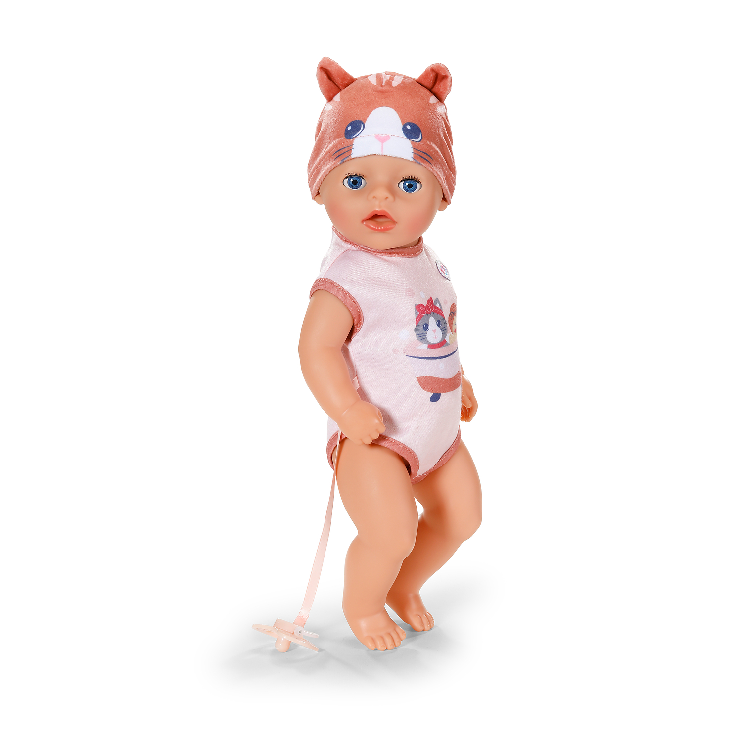 BABY BORN кукла Lena в костюме с кошачьим принтом, 36 cm (839560)