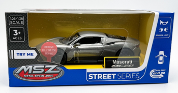 MSZ металлическая модель Maserati MC20, масштаб 1:33 (68734M)