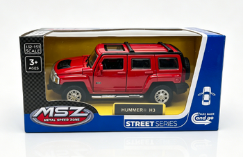 MSZ металлическая модель Hummer H3, масштаб 1:43 (67301M)