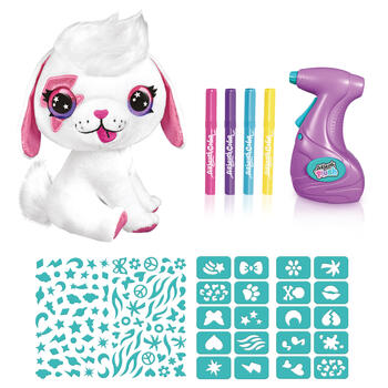 AIRBRUSH PLUSH игровой набор мягкая игрушка с аэрографом Щенок, 26 см (249CL)