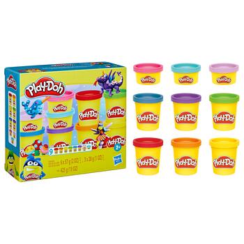 PLAY-DOH масса для лепки 9шт (F7369)
