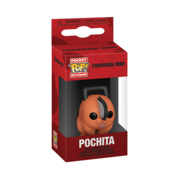 FUNKO POP! Atslēgu piekariņš: Chainsaw Man - Pochita (80326F)