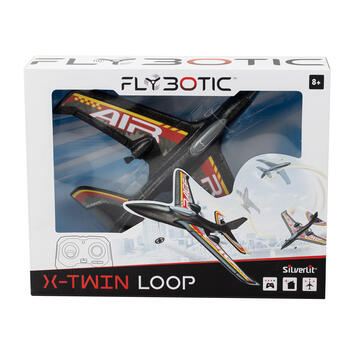 FLYBOTIC Radio vadāma lidmašīna X-Twin Loop, 29 cm (85742)