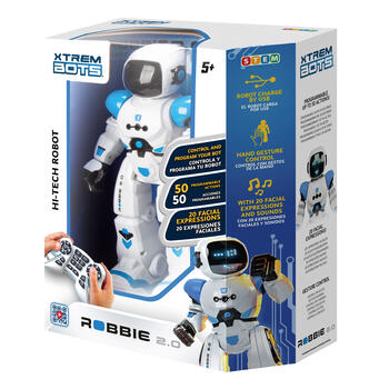 XTREM BOTS интерактивный робот Robbie Bot 2.0 (XT3803272)
