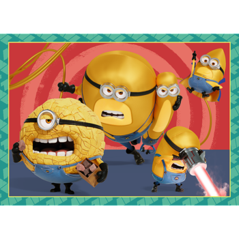 TREFL MINIONS Комплект пазлов 4в1 Миньоны (34648T)