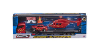 TEAMSTERZ Игровой комплект с металлическим вертолётом и машинками, 26 см (1373618.18)