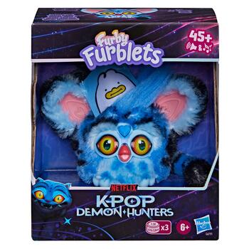 FURBY KPOP DEMON HUNTERS Интерактивная плюшевая игрушка Фёрблетс Дерпи Тигр (G4791)