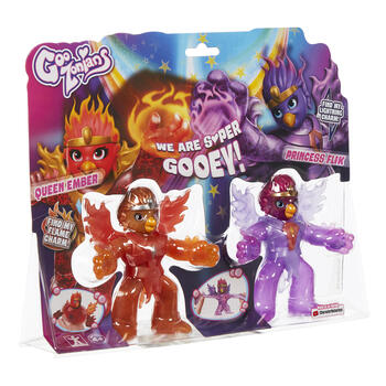 GOOZONIANS Двойная пачка, Queen Ember vs Princsess Flik, W1 (G07407)