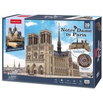 CUBICFUN 3D-пазл National Geographic Собор парижской богоматери (DS0986H)