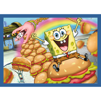 TREFL SPONGEBOB Комплект пазлов 4в1 Губка Боб (34674T)