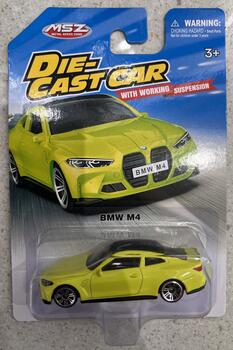 MSZ металлическая модель BMW M4 G82, масштаб 1:64 (82214M)