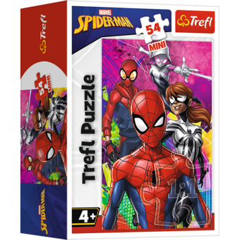 TREFL SPIDER-MAN Минипазл Человек-паук 54 шт. (54216T)