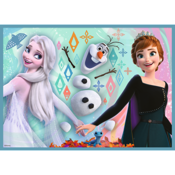 TREFL FROZEN Комплект пазлов 4в1 (34381T)