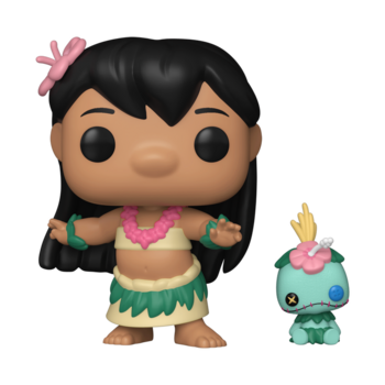 FUNKO POP! Vinyl: Фигурка: Disney: Lilo & Stitch - Hula Lilo with Scrump (90342F)
