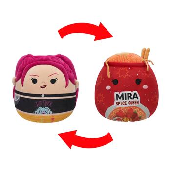 SQUISHMALLOWS K-POP DEMON HUNTERS Flip-a-Mallows Plīša rotaļlieta, 20 cm (SQDH00075)