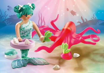 PLAYMOBIL MERMAIDS Mermaid with Colour-Changing Octopus 71503 (71503P)