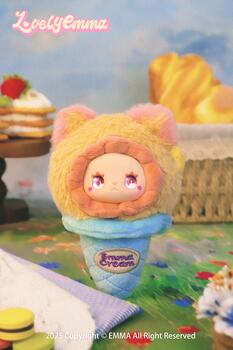 LOVELY EMMA Мягкий брелок-сюрприз - Scoop Ice Cream Series (11128LE)