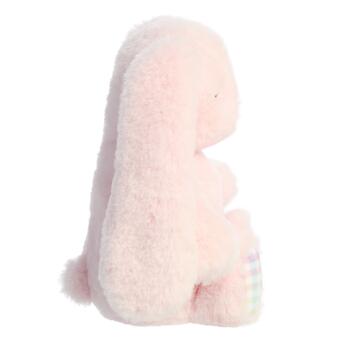 AURORA Rainbow Gingham Bunnies Plīša rozā trusis, 18 cm (201030D)