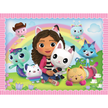 TREFL GABBY´S DOLLHOUSE Puzles komplekts 30 gab + 48 gab + 24 memo (93382T)