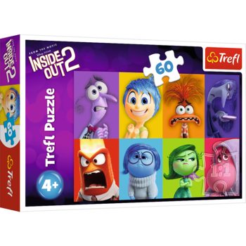 TREFL DISNEY Inside Out 2 Пазл, 60 шт. (17397T)