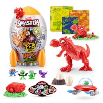 SMASHERS Игровой набор Dinos VS Aliens (74141)